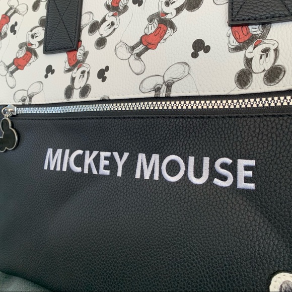 LAST ONE Mickey Mouse Weekender Duffle Luggage Bag - Picture 5 of 11